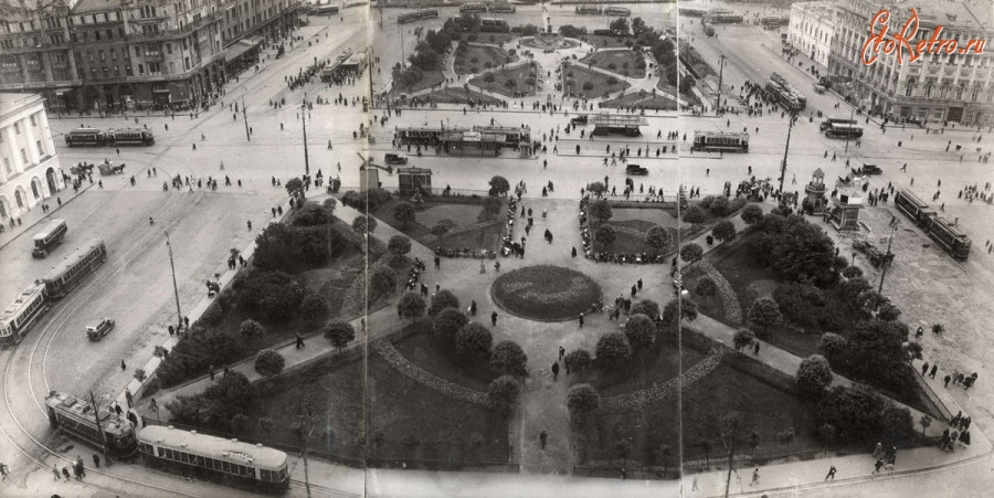 Москва - Москва. Площадь Свердлова. 1932г.
