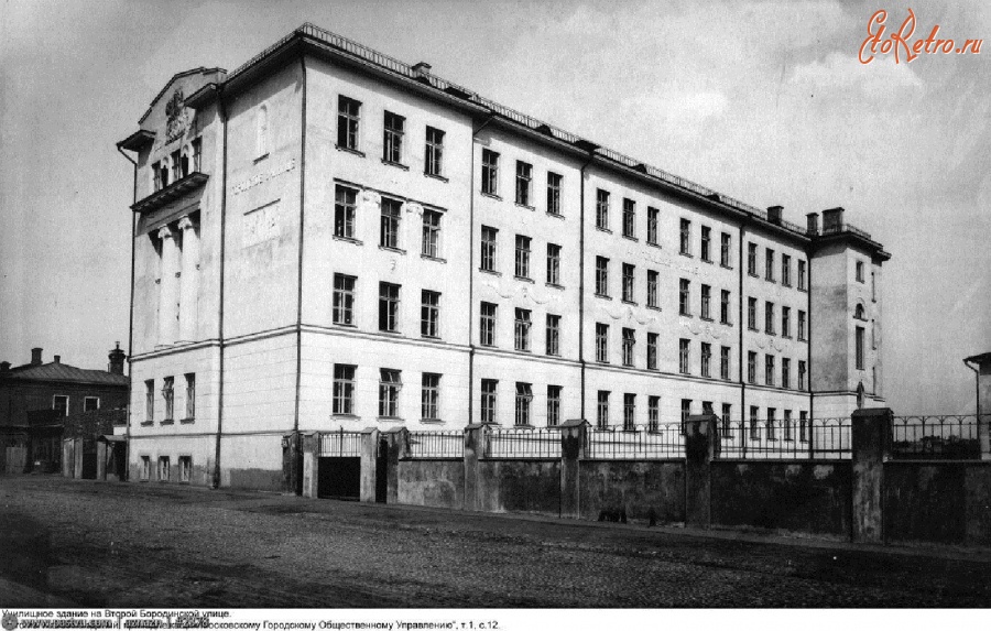 Москва - Училищное здание на Второй Бородинской улице 1913—1914, Россия, Москва, ЗАО, Дорогомилово