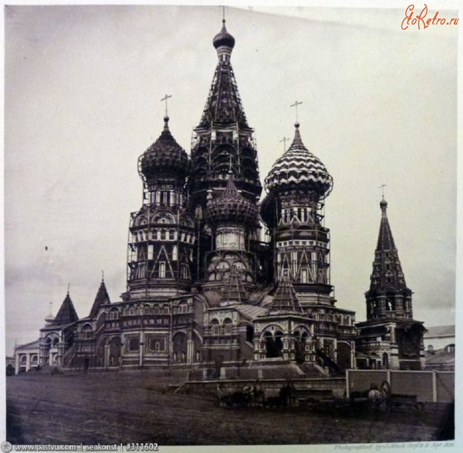 Москва - Храм Василия Блаженного 1856, Россия, Москва,