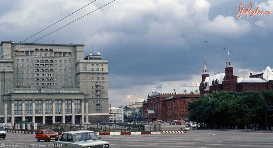 Москва - Манежная площадь 1993, Россия, Москва,