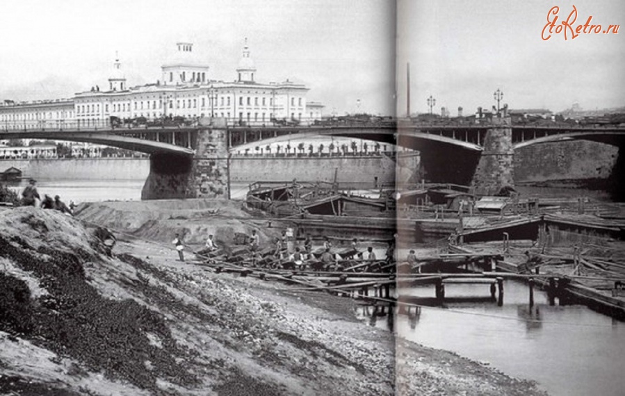 Москва - Большой Устьинский мост.1900 год.