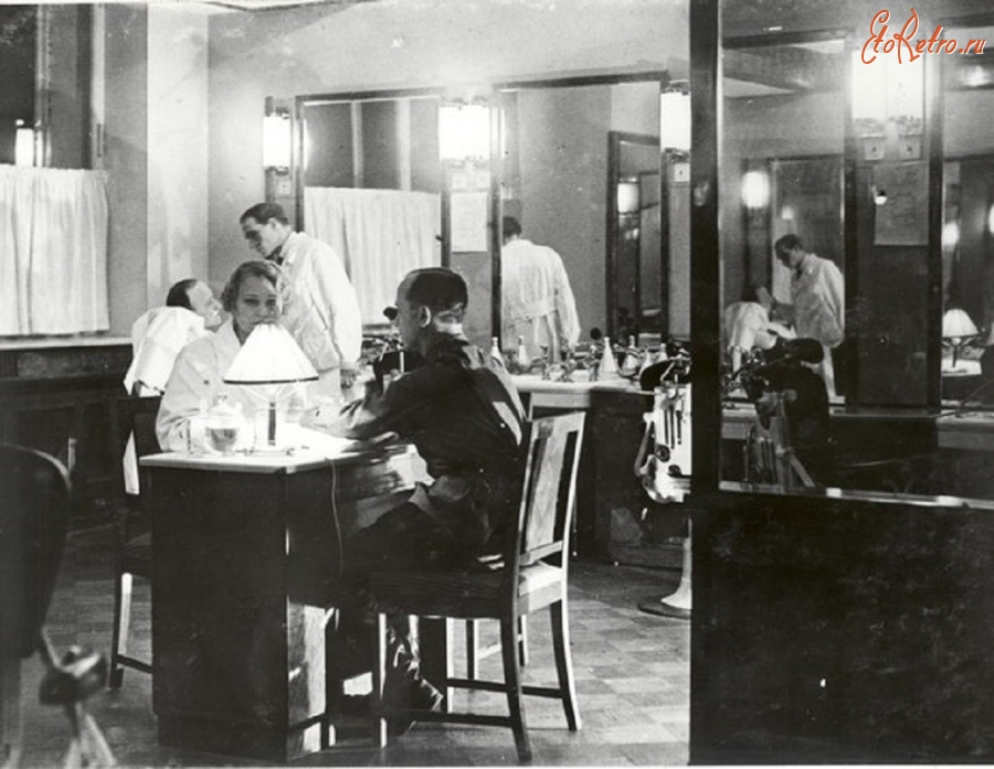 Москва - Маникюрный кабинет при гостинице Москва 1930-е