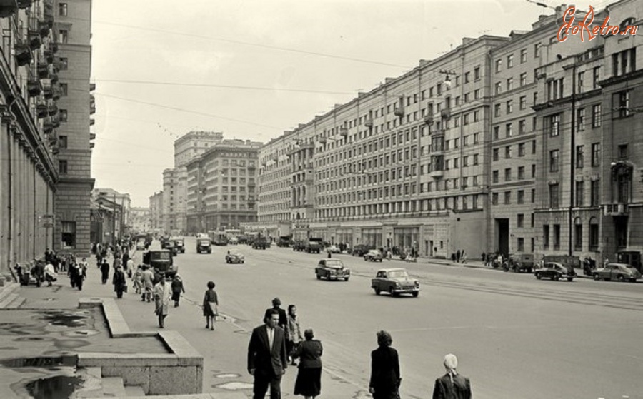 Москва - Краснопрудная улица.18 августа 1960 г.