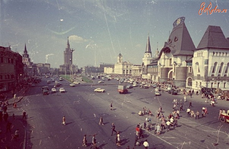 Москва - Комсомольская площадь.1965 год.