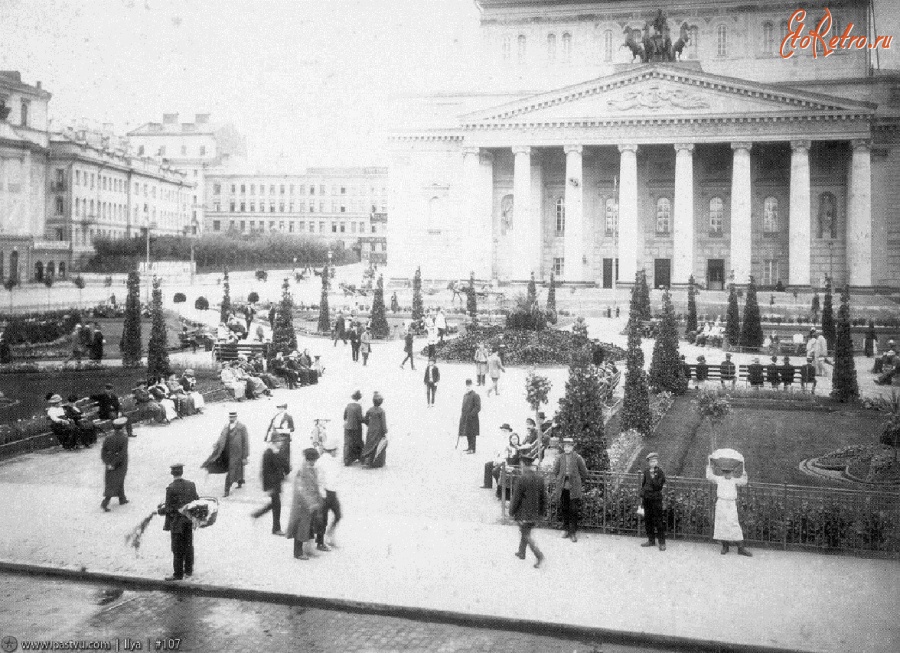 Москва - Устройство цветников 1913, Россия, Москва,