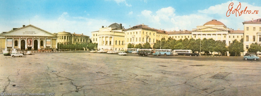 Москва - Манежная площадь 1965, Россия, Москва,