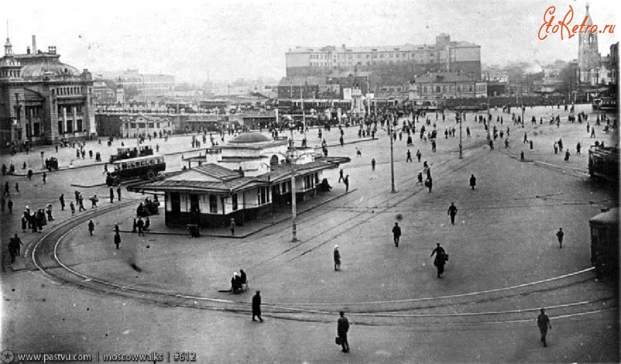 Москва - Площадь Белорусского вокзала 1935, Россия, Москва,