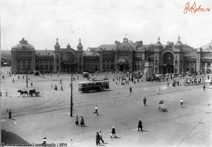 Москва - Площадь Белорусского вокзала 1937, Россия, Москва,