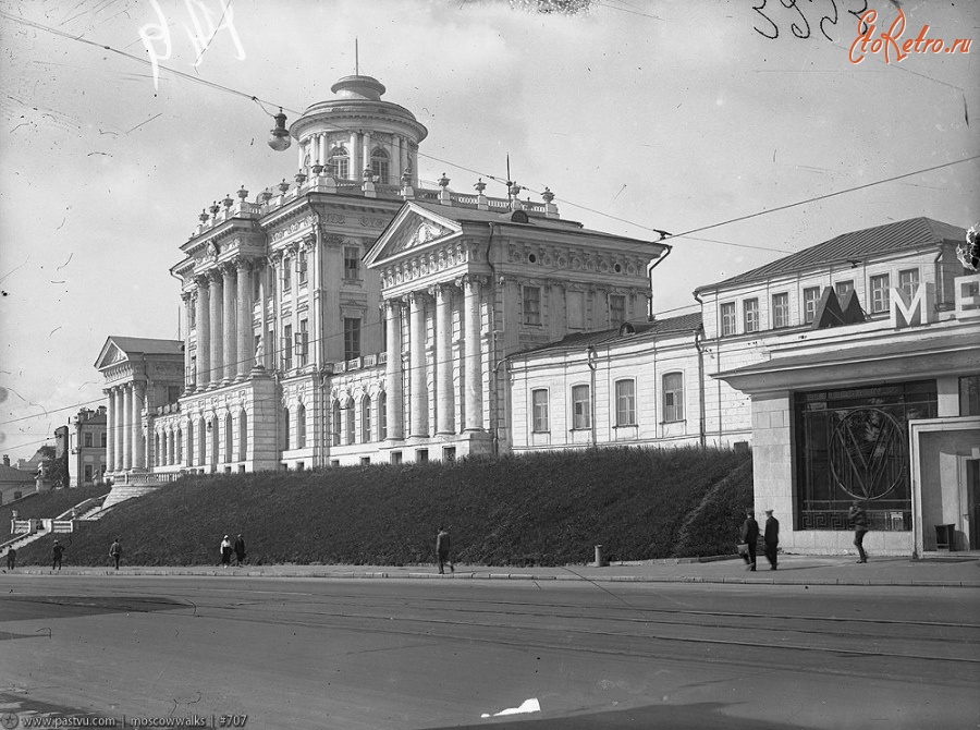 Москва - Дом Пашкова 1935—1940, Россия, Москва,