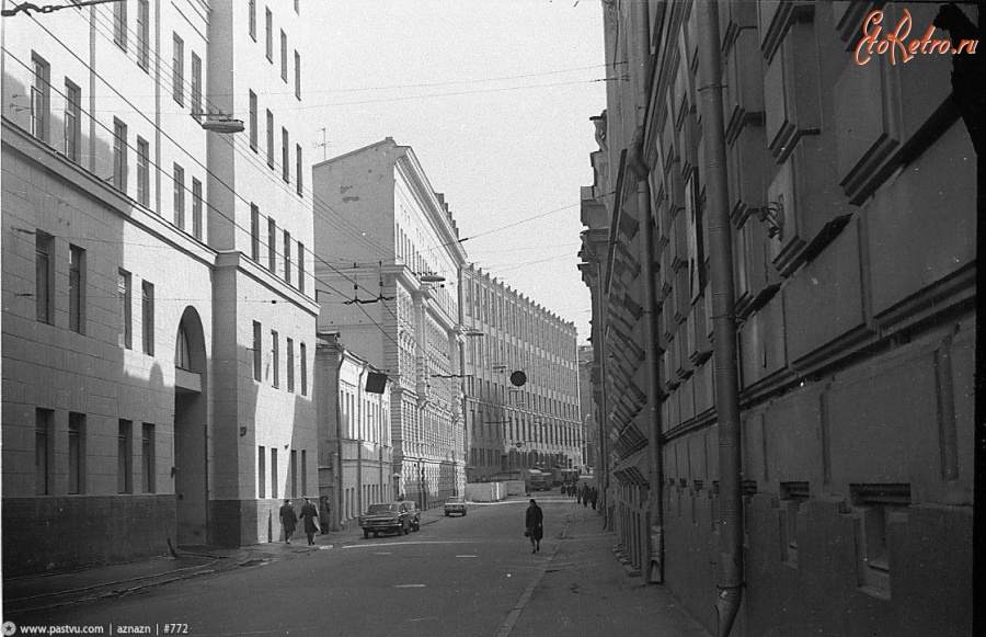 Москва - Улица Белинского (Никитский переулок) 1978, Россия, Москва,
