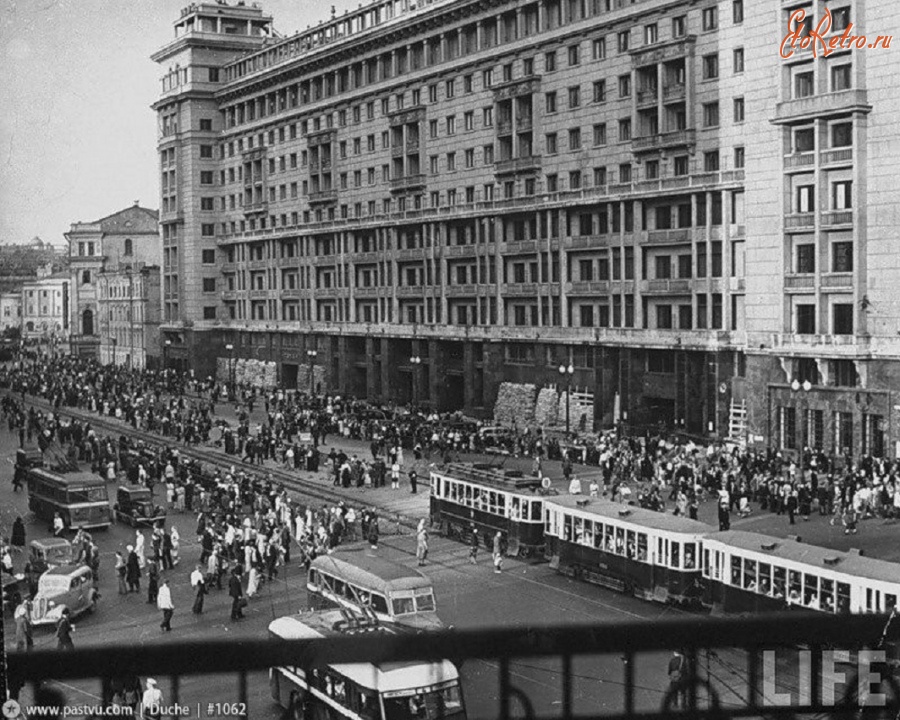 Москва - Гостиница «Москва» 1941, Россия, Москва,