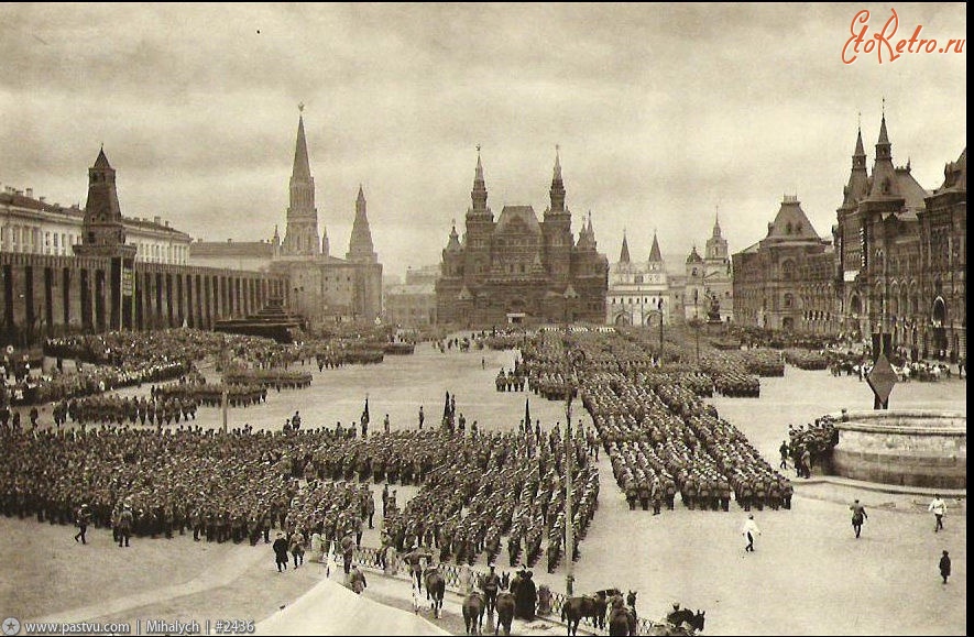 Москва - Красная площадь 1928, Россия, Москва,