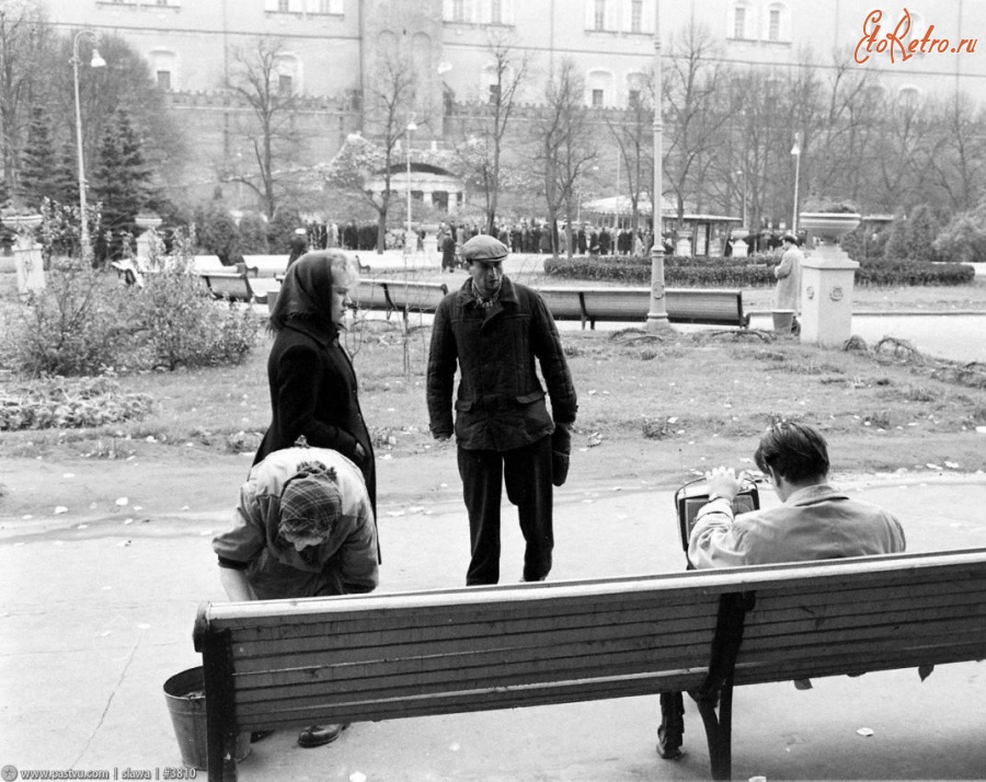 Москва - В Александровском саду 1961, Россия, Москва,