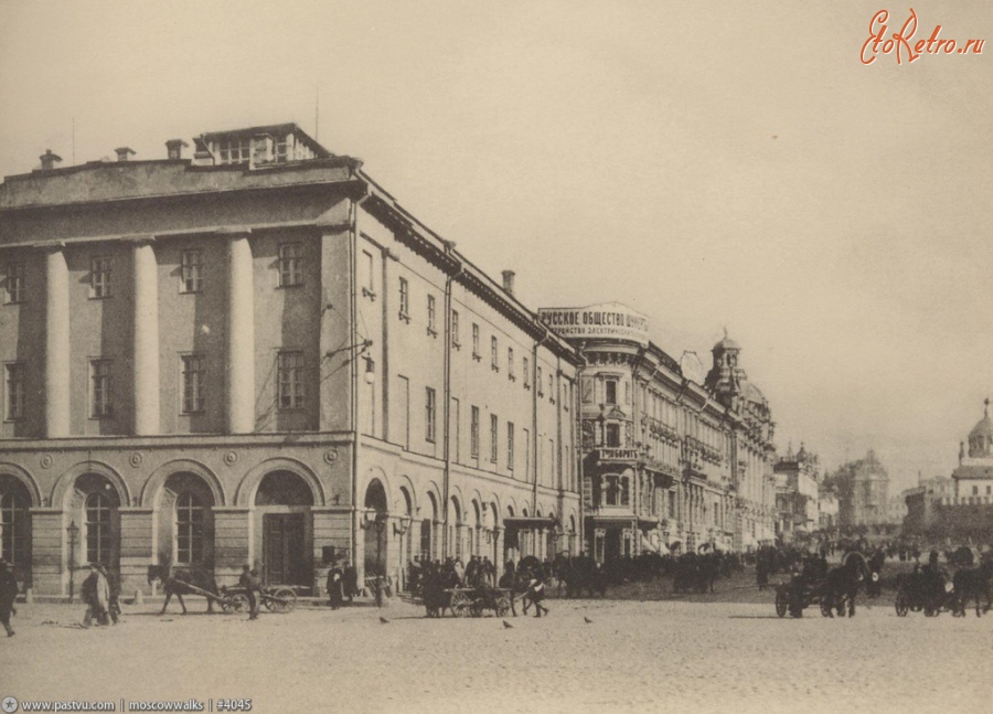Москва - Театральный проезд 1890—1910, Россия, Москва,