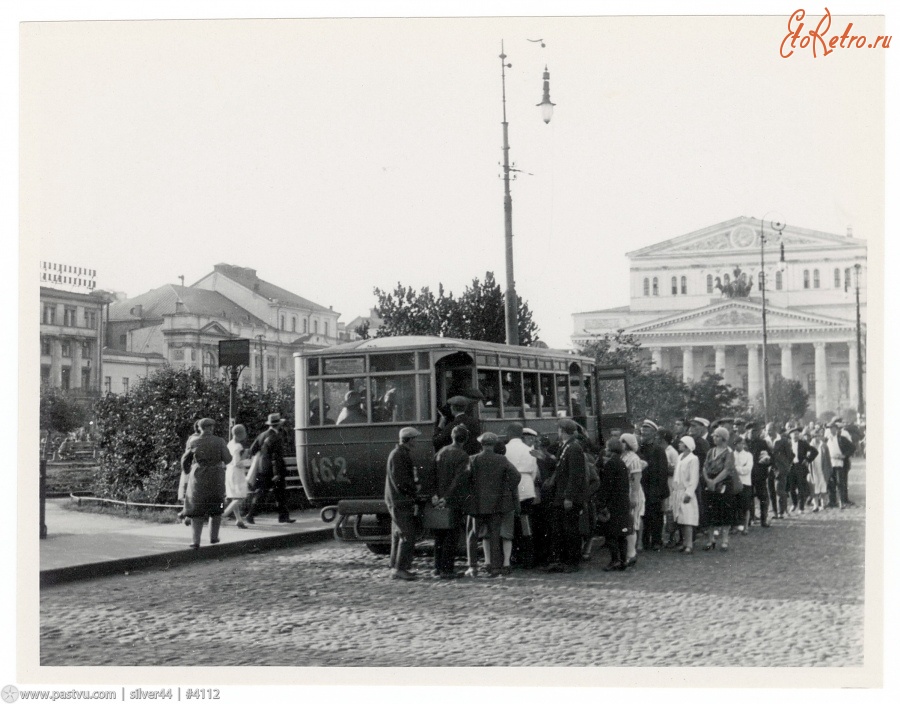 Москва - Автобус на Театральной площади 1930, Россия, Москва,