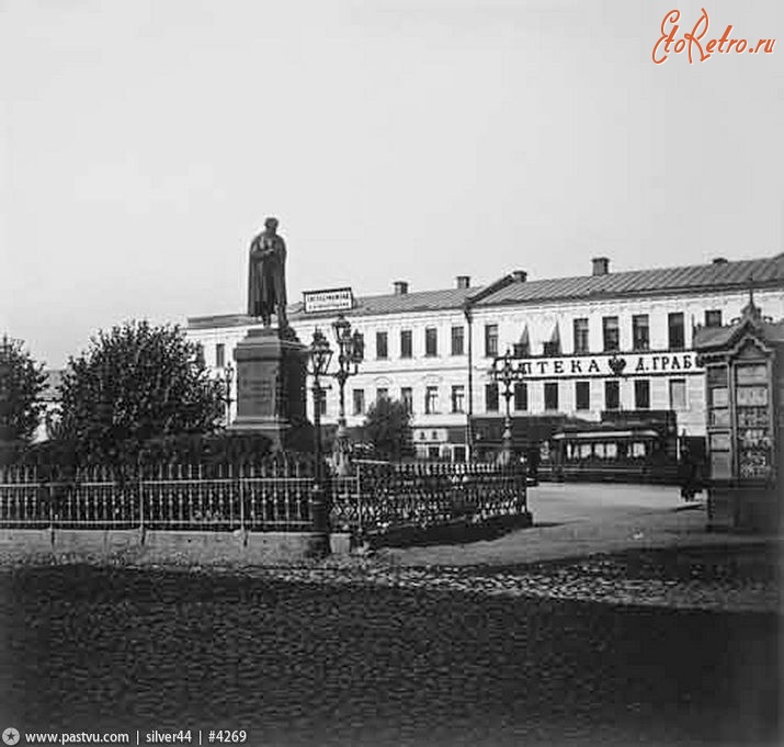 Москва - Тверской бульвар 1900—1910, Россия, Москва