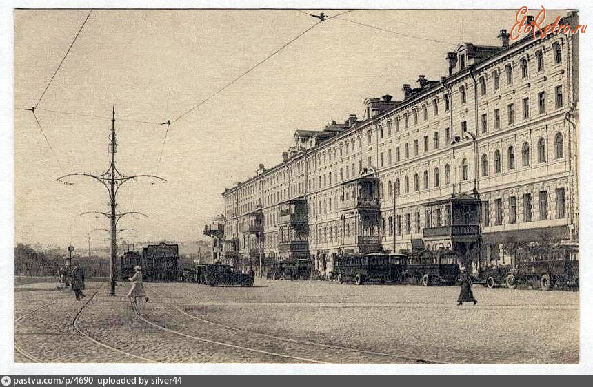 Москва - Гостиница «Большая Московская» («Гранд Отель») 1925—1926, Россия, Москва