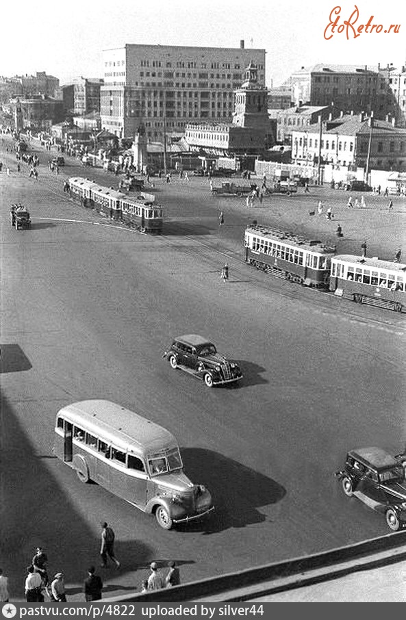 Москва - Площадь Белорусского вокзала 1938, Россия, Москва,