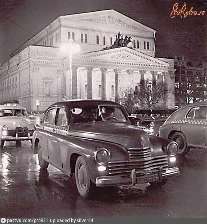 Москва - Московское такси 1952—1955, Россия, Москва,