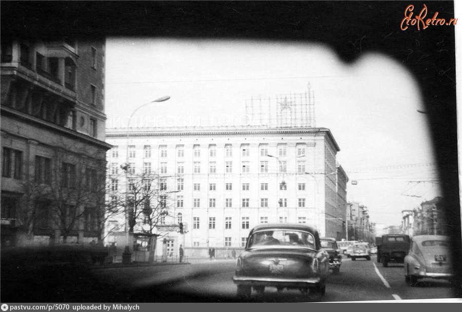 Москва - Улица Горького 1973, Россия, Москва,