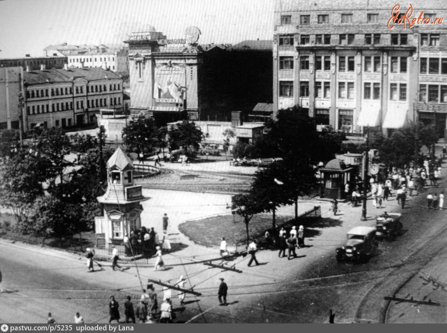 Москва - Дом Ханжонкова на Триумфальной площади 1934—1936, Россия, Москва,