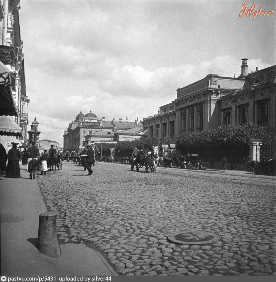 Москва - Неглинный проезд у Государственного банка 1900—1908, Россия, Москва,