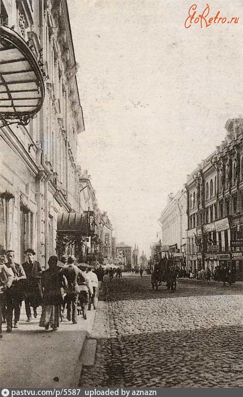 Москва - Тверская улица 1907—1912, Россия, Москва,