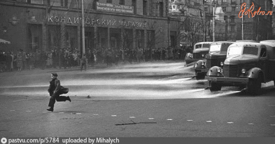 Москва - Москва прихорашивается 1956, Россия, Москва,