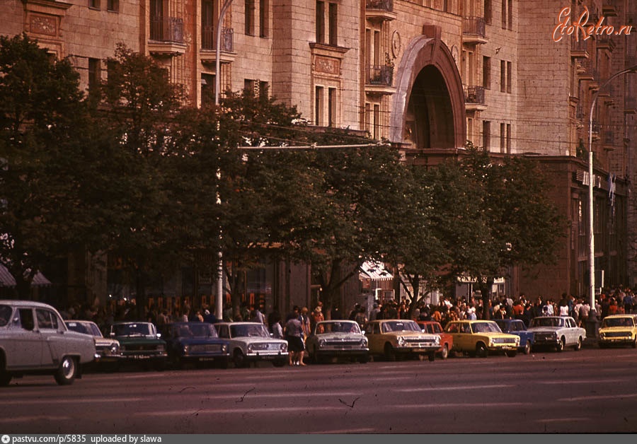 Москва - Улица Горького 1978—1980, Россия, Москва,