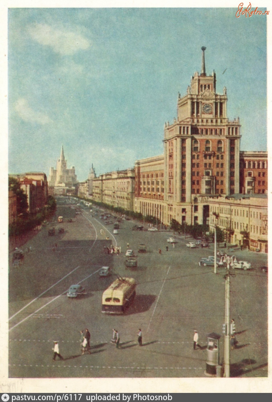 Москва - Большая Садовая улица 1954—1955, Россия, Москва,