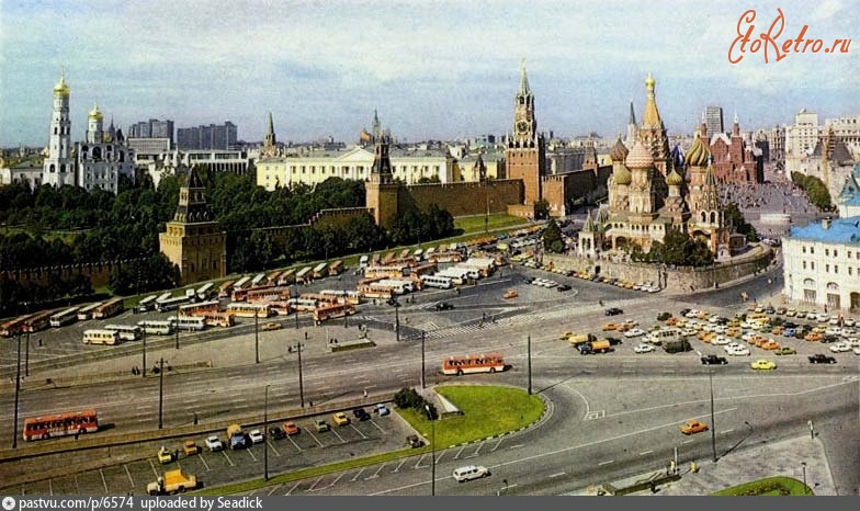 Москва - Васильевский спуск 1980, Россия, Москва,