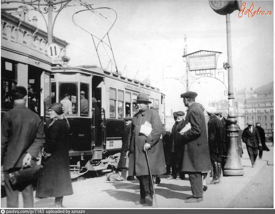 Москва - Площадь Революции. Трамвай 1928—1931, Россия, Москва,