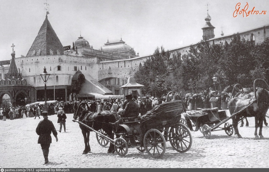 Москва - Варварские ворота (вариант №2) 1890—1897, Россия, Москва,
