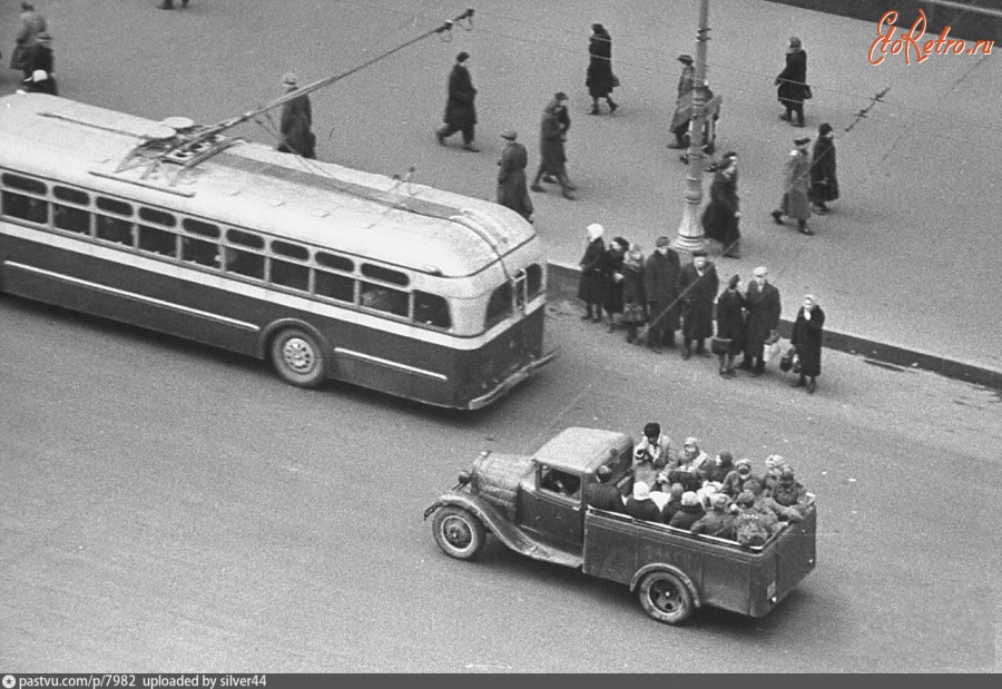 Москва - Маршрутное такси 1947г, Россия, Москва,