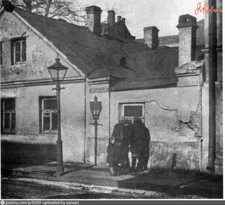Москва - Зарядье. Мокринский переулок 1930, Россия, Москва,