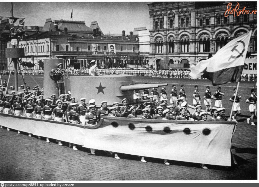 Москва - Парад на Красной площади 1937—1939, Россия, Москва,