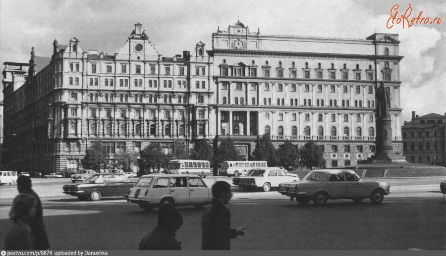 Москва - Здание КГБ СССР на площади Дзержинского 1972—1973, Россия, Москва,