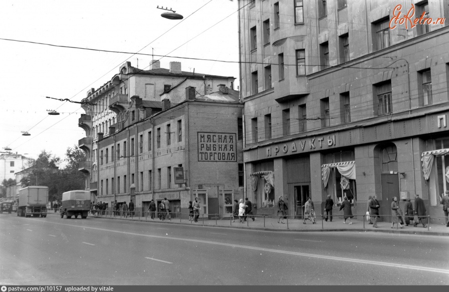 Москва - Новослободская улица 1980, Россия, Москва,