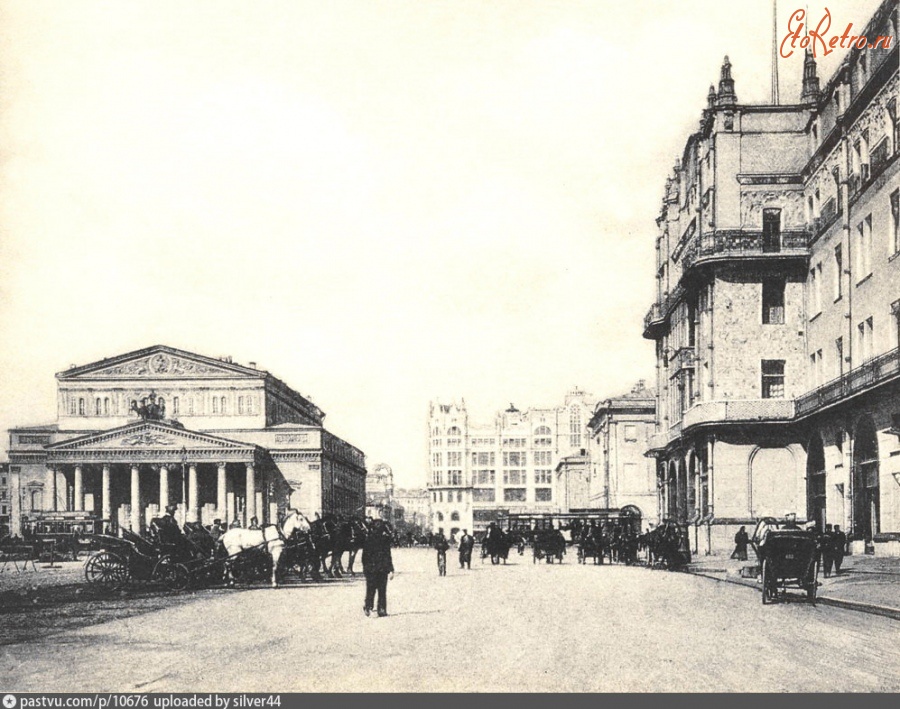 Москва - Театральная площадь 1908—1912, Россия, Москва,