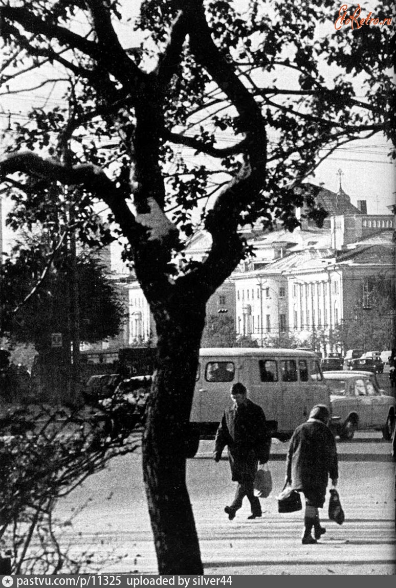 Москва - Вид на Манежную площадь от сквера на площади Свердлова 1977, Россия, Москва,