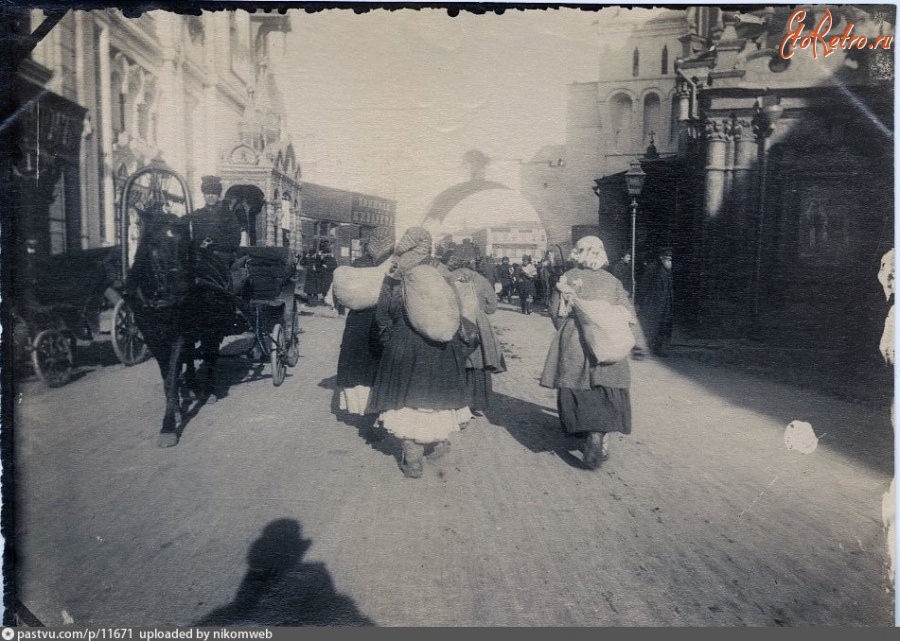 Москва - Никольские ворота 1883—1900, Россия, Москва,