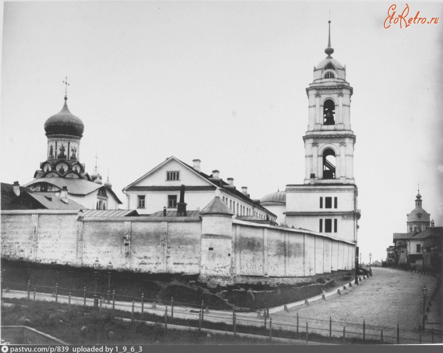 Москва - Рождественский монастырь 1881, Россия, Москва,