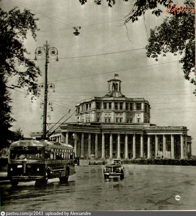 Москва - Площадь Коммуны 1957, Россия, Москва,