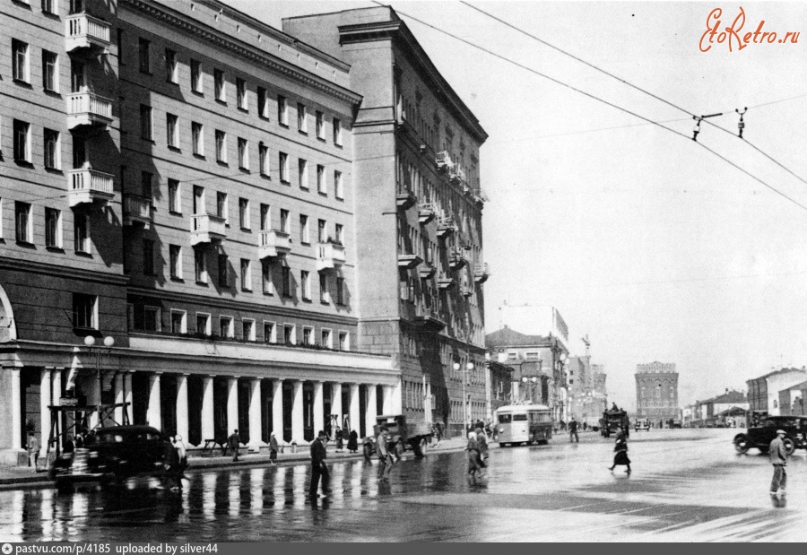 Москва - 1-я Мещанская улица 1935—1940, Россия, Москва,