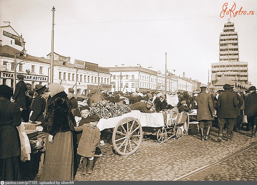 Москва - Сухаревская площадь 1913—1914, Россия, Москва,