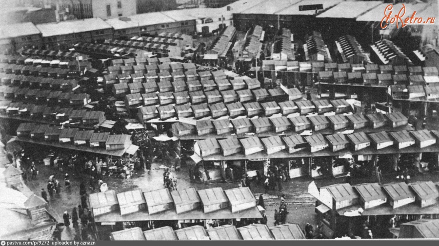 Москва - Ново-Сухаревский рынок в Москве 1926—1930, Россия, Москва,