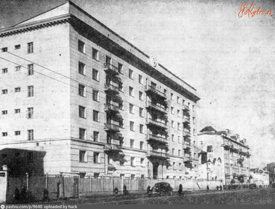 Москва - 1-я Мещанская, 15 1939—1940, Россия, Москва,