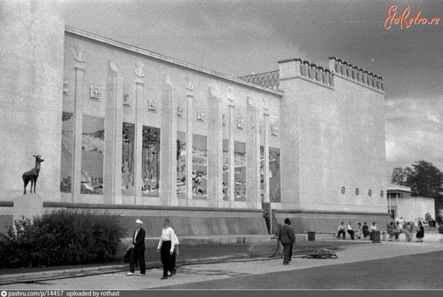 Москва - ВСХВ. Павильон Дальнего Востока 1939, Россия, Москва,