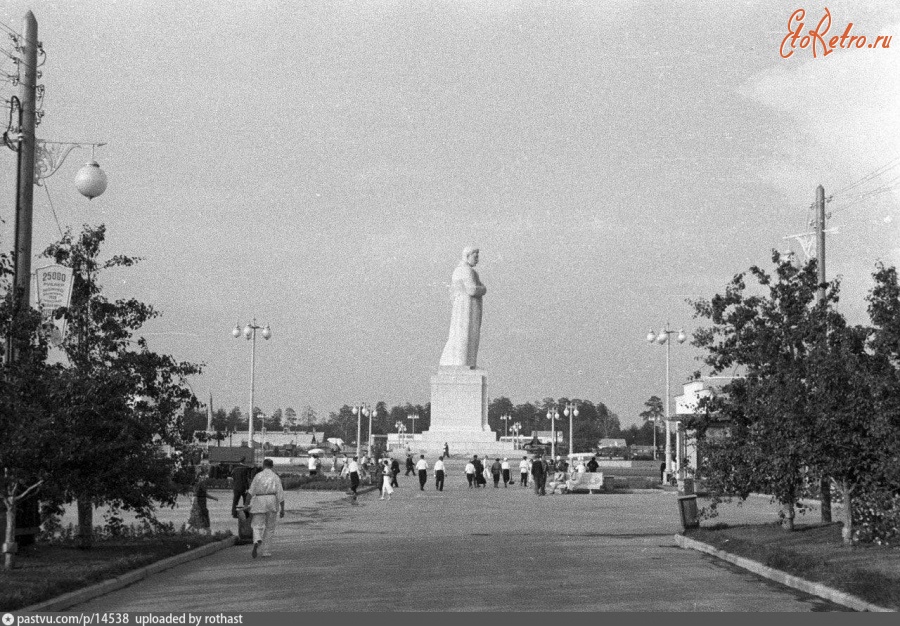 Москва - Монумент Сталина на площади Механизации 1939, Россия, Москва,