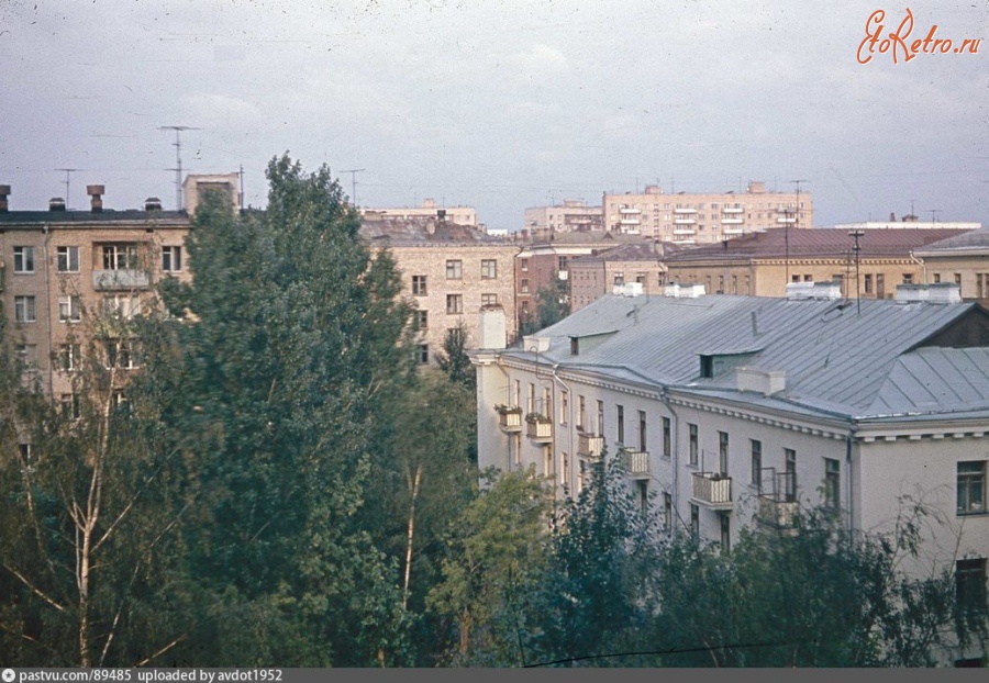 Москва - Нижняя Первомайская улица. Вид в сторону 7-й Парковой